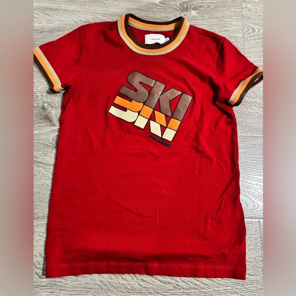 Coach | Ski T-Shirt In Organic Cotton